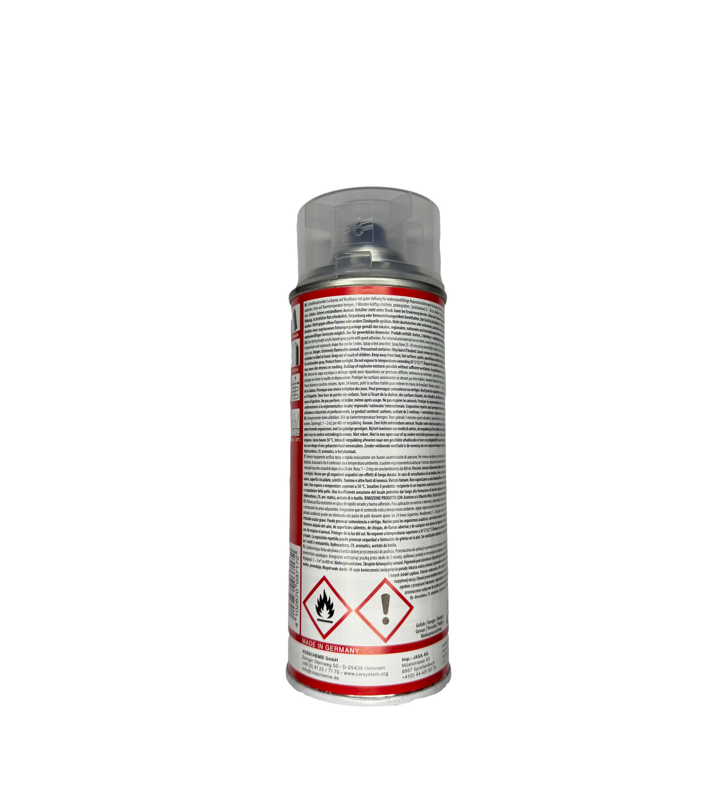 CarSystem Klarlack Spray – lac transparent auto