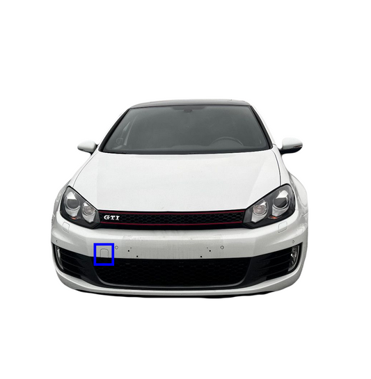 Capac carlig tractare/remorcare fata pentru VW Golf 6 GTI (inclusiv coupe)