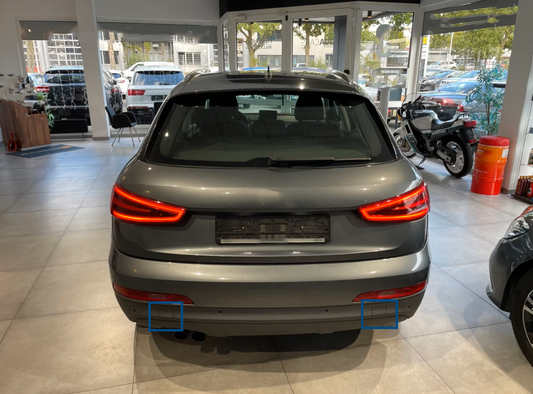 Capac carlig tractare/remorcare spate pentru AUDI Q3 8U non-facelift