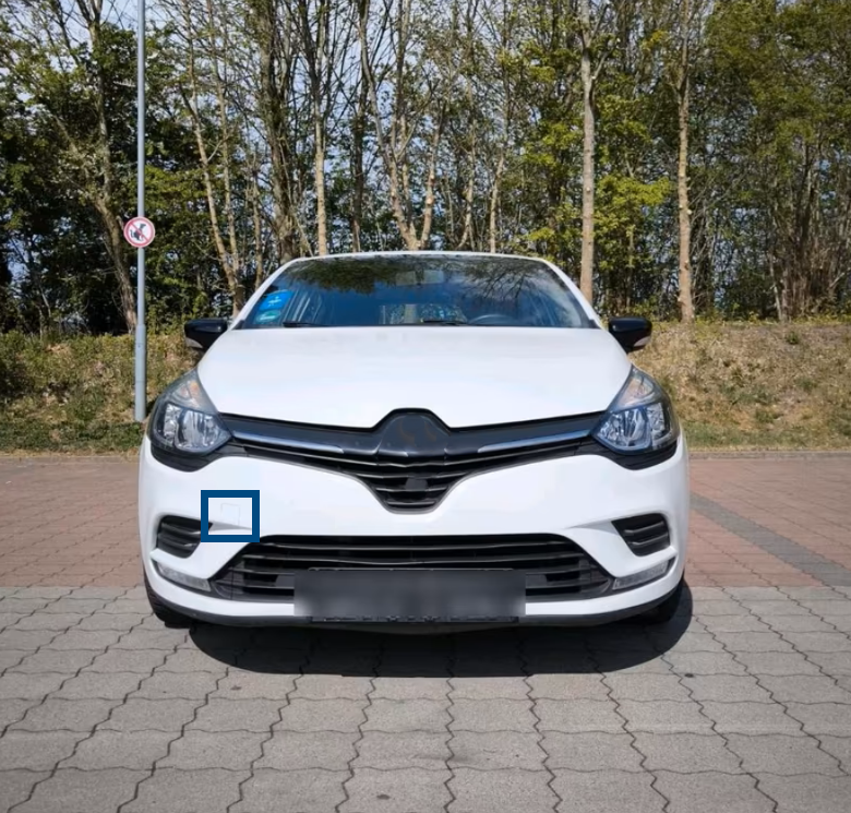 Capac carlig tractare/remorcare fata pentru Renault Clio 4