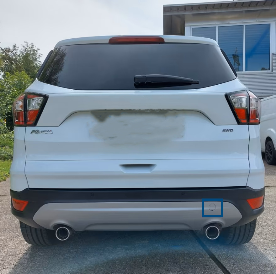 Capac carlig tractare/remorcare spate pentru Ford Kuga Generatia II Facelift